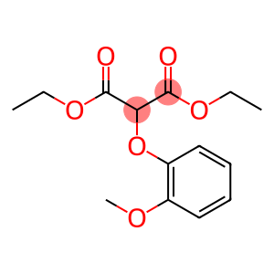 2-(2-Methoxyphenoxy)propanedioic acid diethyl ester