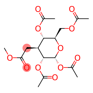 3-Deoxy-3-(hydroxymethyl)-α-D-glucopyranose pentaacetate
