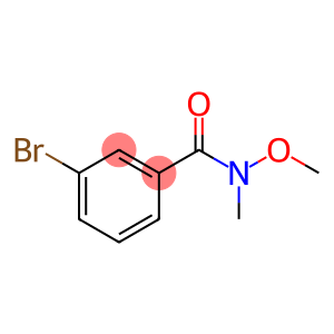benzamide, 3-bromo-N-methoxy-N-methyl-