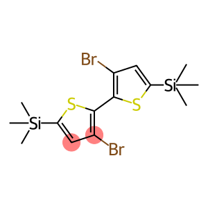 3,3'-dibromo-5,5'-bis(trimethylsilyl)-2,2'-bithiophene