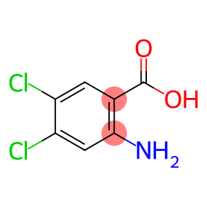 2-氨基-4,5-二氯苯甲酸4,5-二氯氨茴酸