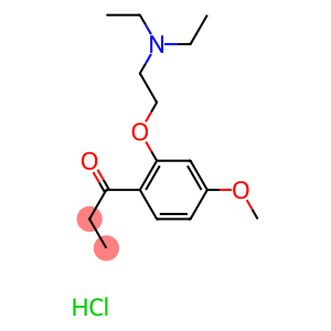 1-[2-(2-diethylaminoethoxy)-4-methoxy-phenyl]propan-1-one hydrochlorid e