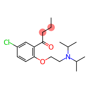 5'-Chloro-2'-[2-(diisopropylamino)ethoxy]butyrophenone