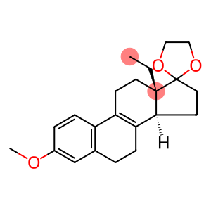 13-乙基-3-甲氧基甾烷-1,3,5(10)-三烯-17-酮-17-环亚乙基缩酮