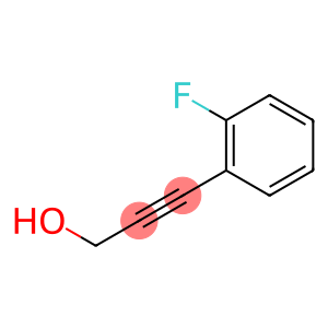 2-Propyn-1-ol, 3-(2-fluorophenyl)- (9CI)