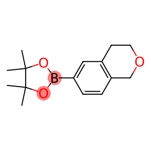 2-(3,4-dihydro-1H-2-benzopyran-6-yl)-4,4,5,5-tetramethyl-1,3,2-dioxaborolane