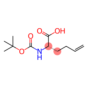 5-Hexenoic acid, 2-[[(1,1-dimethylethoxy)carbonyl]amino]-, (2S)-