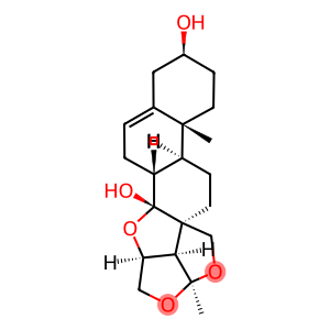 (2aS,11aR)-2,2a,3bβ,4,6,7,8,9,9a,9bα,10,11,13a,13bα-Tetradecahydro-9aβ,13aα-dimethyl-3aH,12H-1,3,13-trioxa-1H-cyclopenta[3,4]pentaleno[1,6a-a]phenanthrene-3aβ,7β-diol