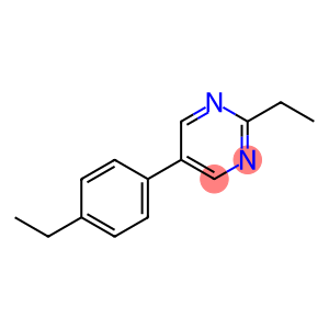 Pyrimidine, 2-ethyl-5-(4-ethylphenyl)- (9CI)