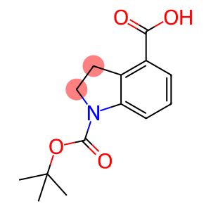 1-(叔丁氧基羰基)-4-吲哚啉羧酸