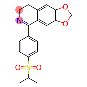7,8-Dihydro-5-[4-(isopropylsulfonyl)phenyl]-1,3-dioxolo[4,5-g]isoquinoline