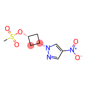 (1s,3s)-3-(4-nitro-1H-pyrazol-1-yl)cyclobutyl methanesulfonate, cis