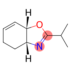 Benzoxazole, 3a,4,5,7a-tetrahydro-2-(1-methylethyl)-, (3aR,7aS)-rel- (9CI)