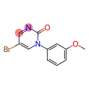 5-bromo-1-(3-methoxyphenyl)-2-pyrimidinone