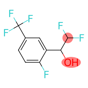 α-(Difluoromethyl)-2-fluoro-5-(trifluoromethyl)benzenemethanol