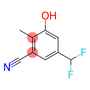 5-(二氟甲基)-3-羟基-2-甲基苄腈