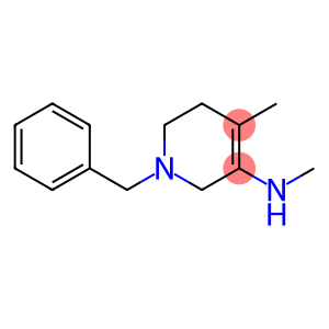 3-Pyridinamine, 1,2,5,6-tetrahydro-N,4-dimethyl-1-(phenylmethyl)-