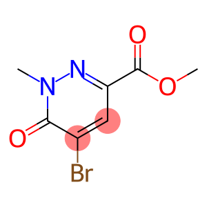 3-Pyridazinecarboxylic acid, 5-bromo-1,6-dihydro-1-methyl-6-oxo-, methyl ester