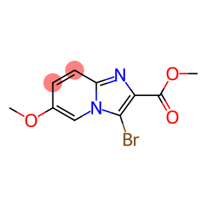 methyl 3-bromo-6-methoxyimidazo[1,2-a]pyridine-2-carboxylate