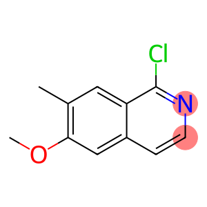 1-CHLORO-6-METHOXY-7-METHYLISOQUINOLINE