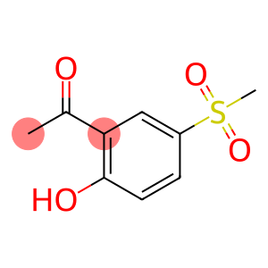 Ethanone, 1-[2-hydroxy-5-(methylsulfonyl)phenyl]-