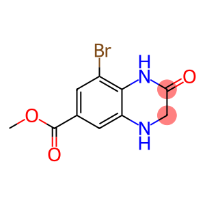 Methyl 8-bromo-2-oxo-1,2,3,4-tetrahydroquinoxaline-6-carboxylate