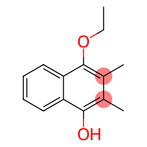 1-Naphthalenol,4-ethoxy-2,3-dimethyl-(9CI)