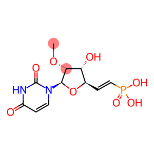 1-[(5E)-5,6-Dideoxy-6-phosphono-2-O-methyl-β-D-ribo-hex-5-enofuranosyl)uracil