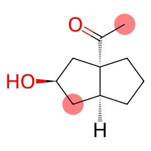Ethanone, 1-[(2R,3aS,6aS)-hexahydro-2-hydroxy-3a(1H)-pentalenyl]-, rel-