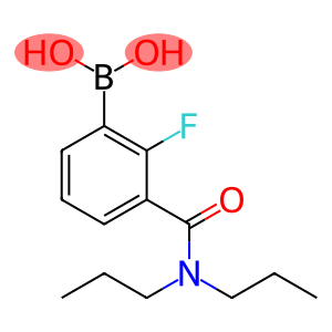 3-(二-N-丙基氨基甲酰)-2-氟苯硼酸,97%