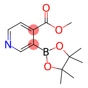 4-Pyridinecarboxylic acid, 3-(4,4,5,5-tetramethyl-1,3,2-dioxaborolan-2-yl)-, methyl ester