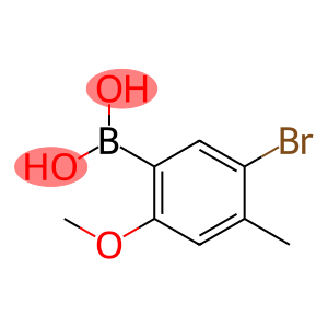 5-Bromo-2-methoxy-4-methylphenylboronic acid
