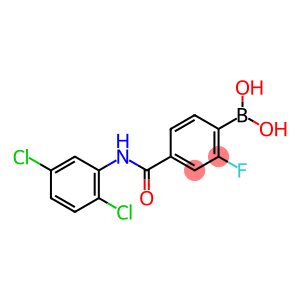 4-(2,5-二氯苯基氨基甲酰)-2-氟苯硼酸,97%