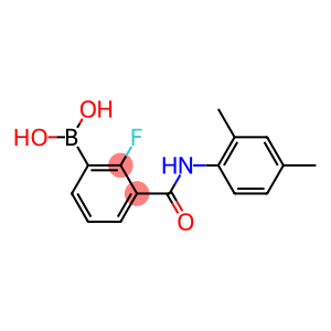 3-(2,4-DiMethylphenylcarbaMoyl)-2-fluorobenzeneboronic acid, 97%