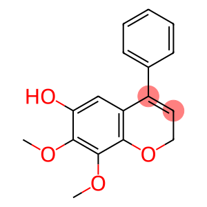 7,8-Dimethoxy-4-phenyl-2H-1-benzopyran-6-ol