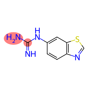 Guanidine, 6-benzothiazolyl- (9CI)