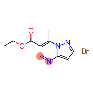 Pyrazolo[1,5-a]pyrimidine-6-carboxylic acid, 2-bromo-7-methyl-, ethyl ester