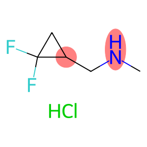 1-(2,2-difluorocyclopropyl)-n-methylmethanamine hydrochloride