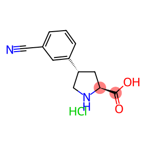 H-trans-DL-b-Pro-4-(3-cyanophenyl)-OH·HCl
