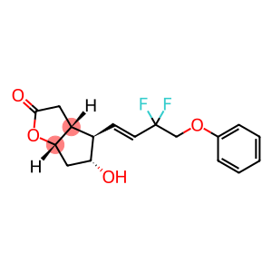 (3AR,4R,5R,6aS)-4-((E)-3,3-Difluoro-4-phenoxybut-1-en-1-yl)-5-hydroxyhexahydro-2H-cyclopenta[b