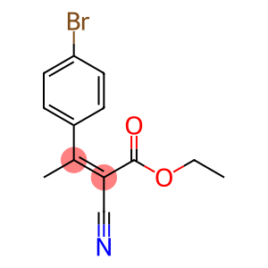 2-Butenoic acid, 3-(4-bromophenyl)-2-cyano-, ethyl ester, (Z)- (9CI)