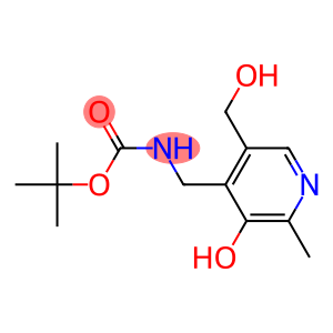 [[3-Hydroxy-5-(hydroxymethyl)-2-methyl-4-pyridinyl]methyl]carbamic Acid 1,1-Dimethylethyl Ester