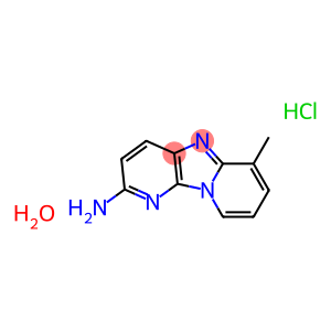 2-Amino-6-methyldipyrido[1,2-a:3',2'-d]imidazole Hydrochloride Hydrate