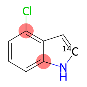 4-CHLOROINDOLE-2-14C
