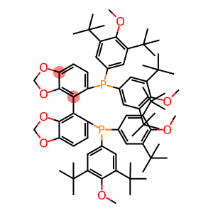 (S)-(+)-5,5μ-Bis[di(3,5-di-tert-butyl-4-methoxyphenyl)phosphino]-4,4μ-bi-1,3-benzodioxole
