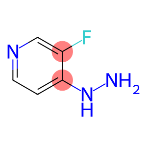 Pyridine, 3-fluoro-4-hydrazino- (9CI)