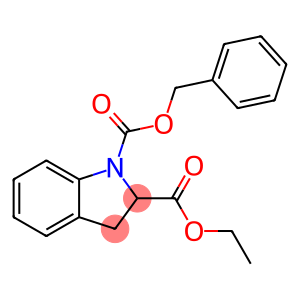 1H-Indole-1,2-dicarboxylic acid, 2,3-dihydro-, 2-ethyl 1-(phenylMethyl) ester
