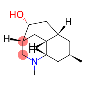 3,5-Ethanoquinolin-10-ol, decahydro-1,7-dimethyl-, (3R,4aR,5S,7R,8aS,10R)-