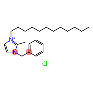 1H-Imidazolium, 1-dodecyl-2-methyl-3-(phenylmethyl)-, chloride