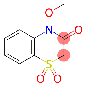 2H-1,4-Benzothiazin-3(4H)-one, 4-methoxy-, 1,1-dioxide